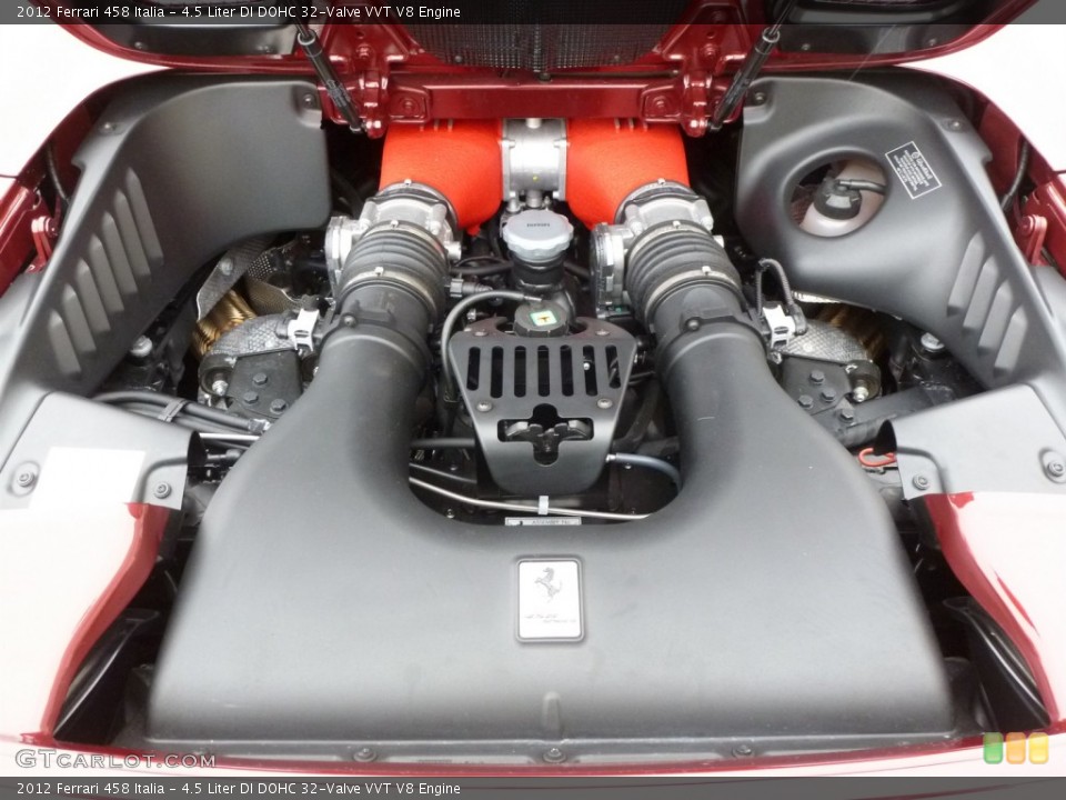 4.5 Liter DI DOHC 32-Valve VVT V8 Engine for the 2012 Ferrari 458 #90583564