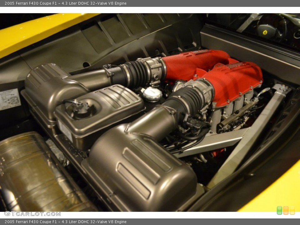 4.3 Liter DOHC 32-Valve V8 Engine for the 2005 Ferrari F430 #90636048