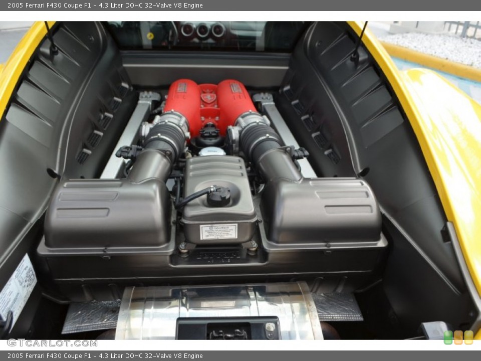 4.3 Liter DOHC 32-Valve V8 Engine for the 2005 Ferrari F430 #90636228