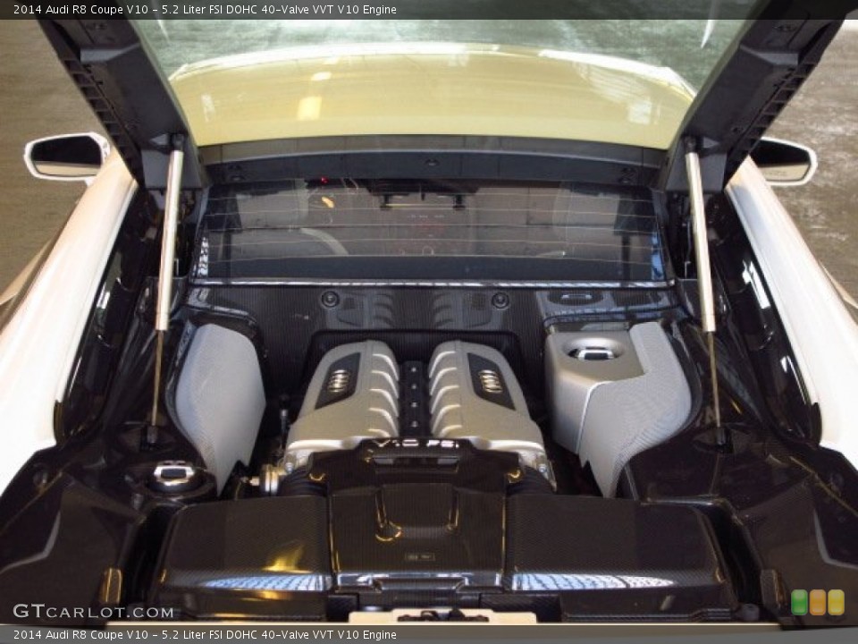 5.2 Liter FSI DOHC 40-Valve VVT V10 Engine for the 2014 Audi R8 #90665461