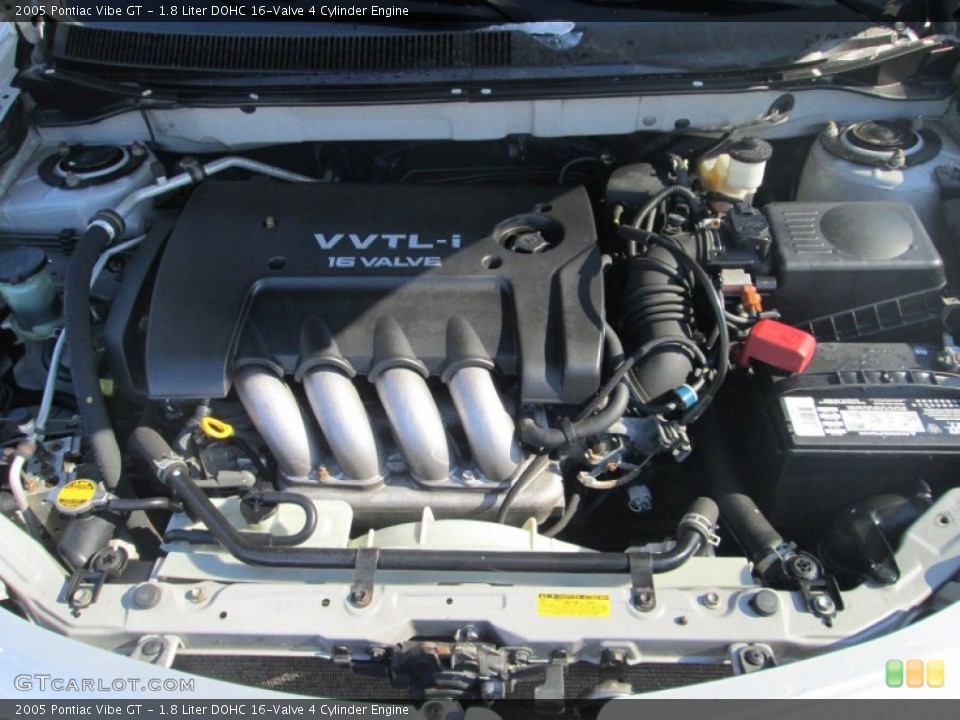 1.8 Liter DOHC 16-Valve 4 Cylinder Engine for the 2005 Pontiac Vibe #90669333