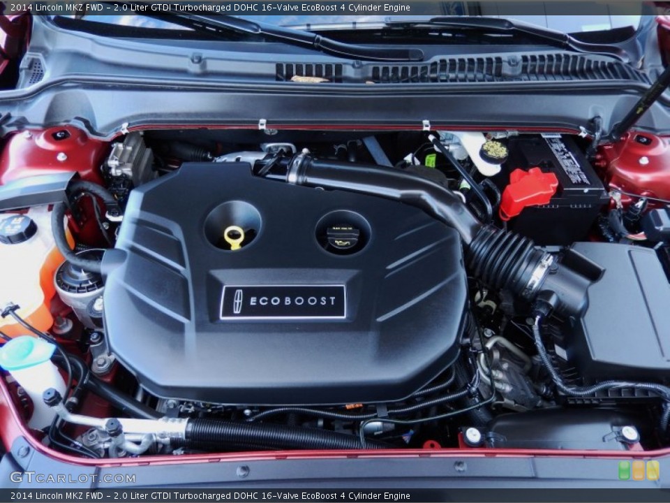 2.0 Liter GTDI Turbocharged DOHC 16-Valve EcoBoost 4 Cylinder Engine for the 2014 Lincoln MKZ #90680548