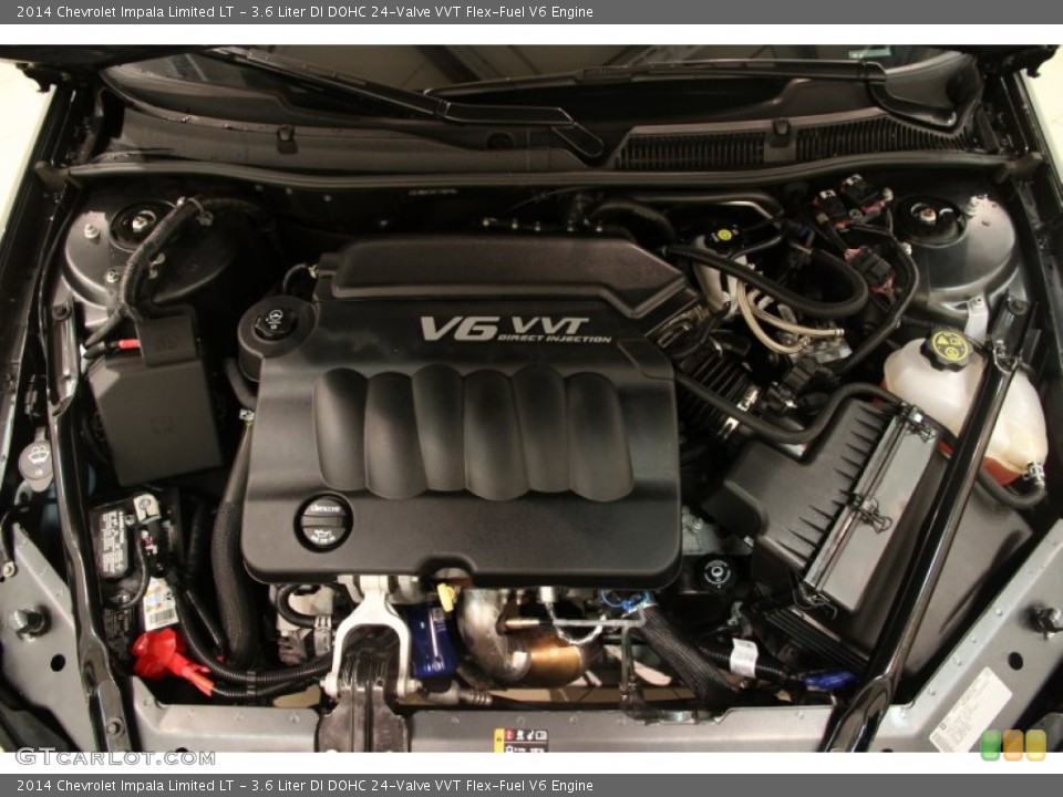3.6 Liter DI DOHC 24-Valve VVT Flex-Fuel V6 Engine for the 2014 Chevrolet Impala Limited #90683335