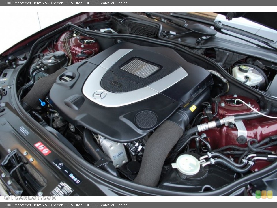 5.5 Liter DOHC 32-Valve V8 Engine for the 2007 Mercedes-Benz S #90693972