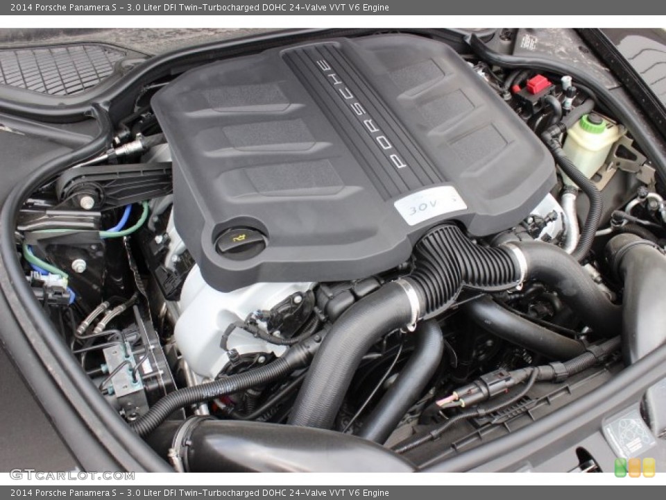 3.0 Liter DFI Twin-Turbocharged DOHC 24-Valve VVT V6 Engine for the 2014 Porsche Panamera #90701995