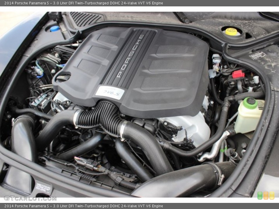 3.0 Liter DFI Twin-Turbocharged DOHC 24-Valve VVT V6 Engine for the 2014 Porsche Panamera #90702010