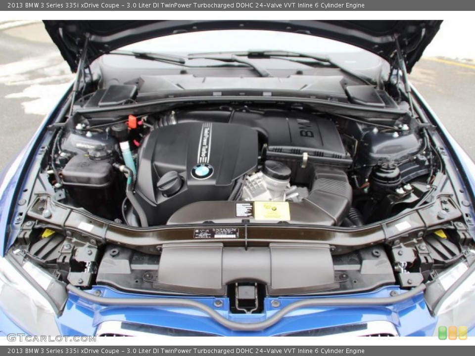 3.0 Liter DI TwinPower Turbocharged DOHC 24-Valve VVT Inline 6 Cylinder Engine for the 2013 BMW 3 Series #90702046