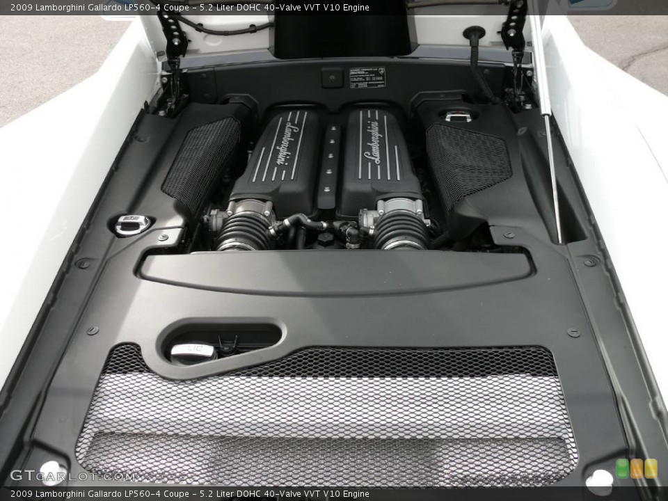 5.2 Liter DOHC 40-Valve VVT V10 Engine for the 2009 Lamborghini Gallardo #907205