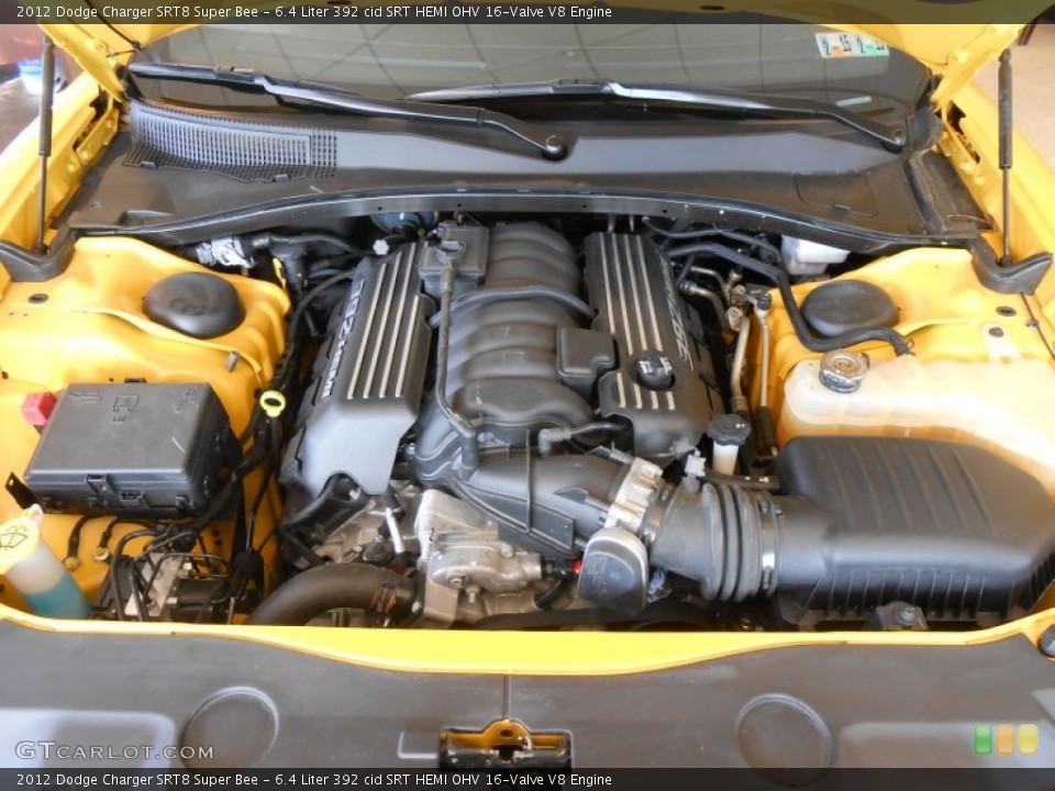 6.4 Liter 392 cid SRT HEMI OHV 16-Valve V8 Engine for the 2012 Dodge Charger #90767146