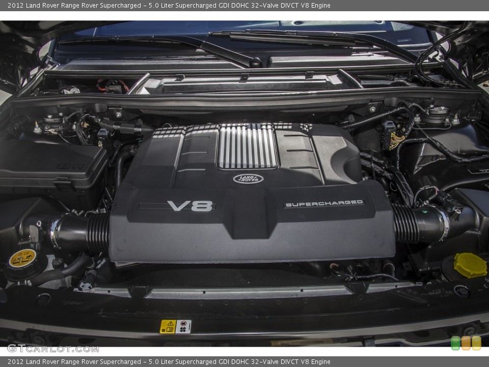 5.0 Liter Supercharged GDI DOHC 32-Valve DIVCT V8 Engine for the 2012 Land Rover Range Rover #90767662