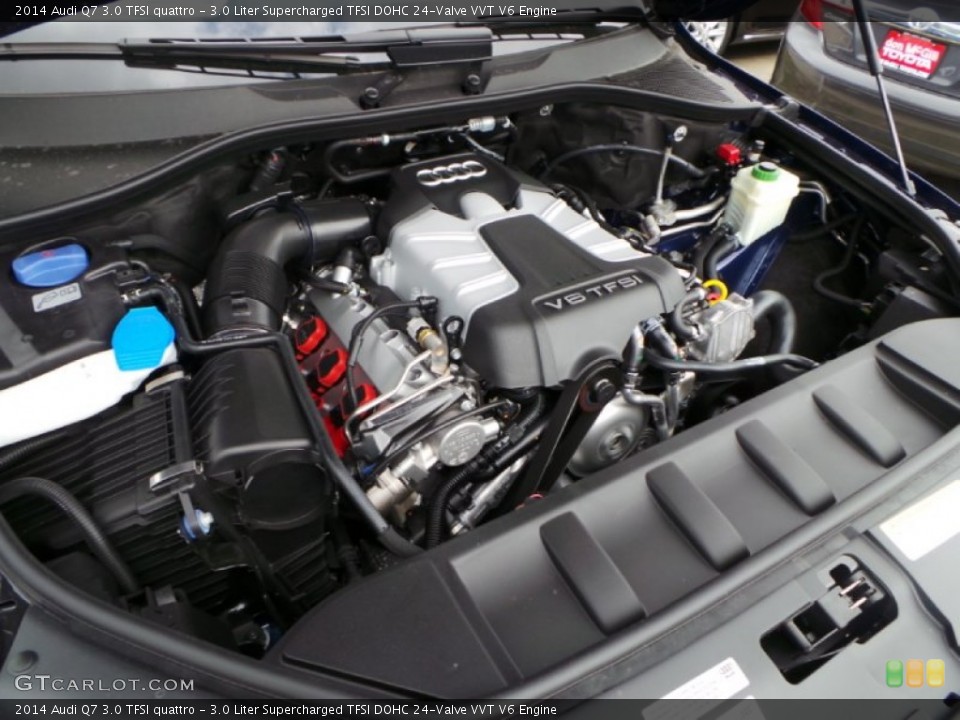 3.0 Liter Supercharged TFSI DOHC 24-Valve VVT V6 Engine for the 2014 Audi Q7 #90767739