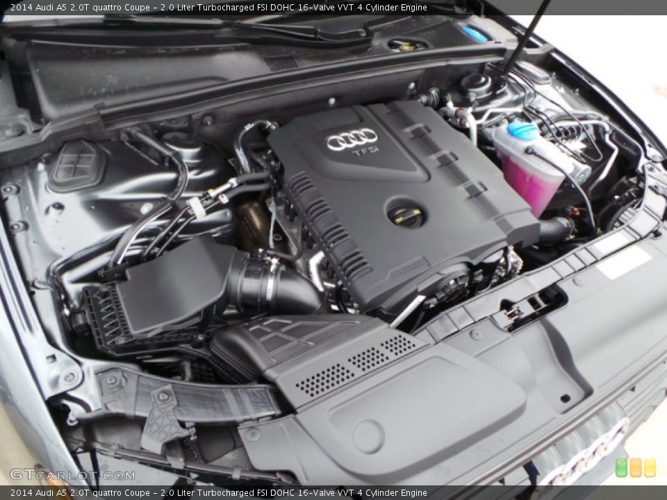 2.0 Liter Turbocharged FSI DOHC 16-Valve VVT 4 Cylinder Engine for the 2014 Audi A5 #90770147