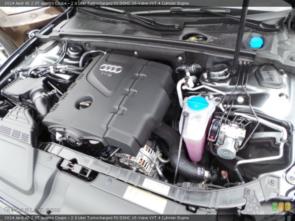 2.0 Liter Turbocharged FSI DOHC 16-Valve VVT 4 Cylinder Engine for the 2014 Audi A5 #90770157