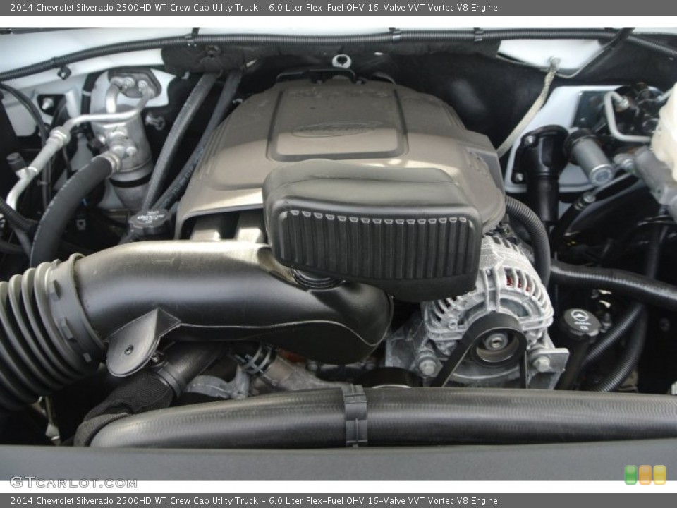 6.0 Liter Flex-Fuel OHV 16-Valve VVT Vortec V8 Engine for the 2014 Chevrolet Silverado 2500HD #90787935