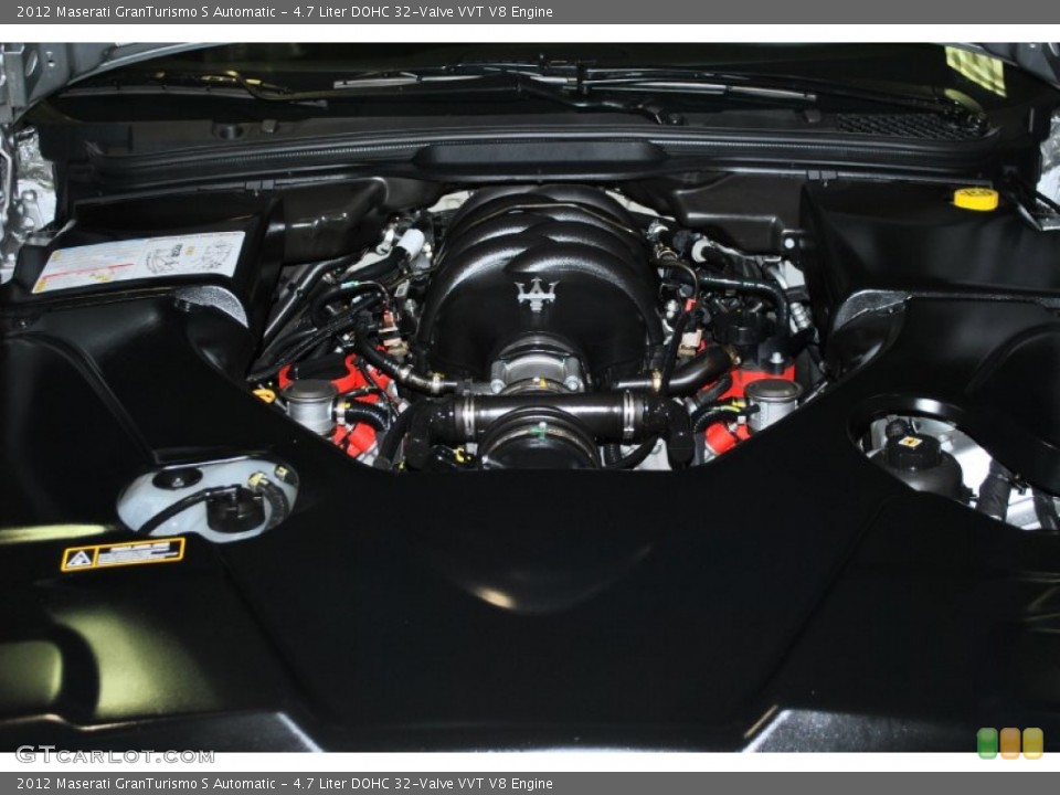 4.7 Liter DOHC 32-Valve VVT V8 Engine for the 2012 Maserati GranTurismo #90788133