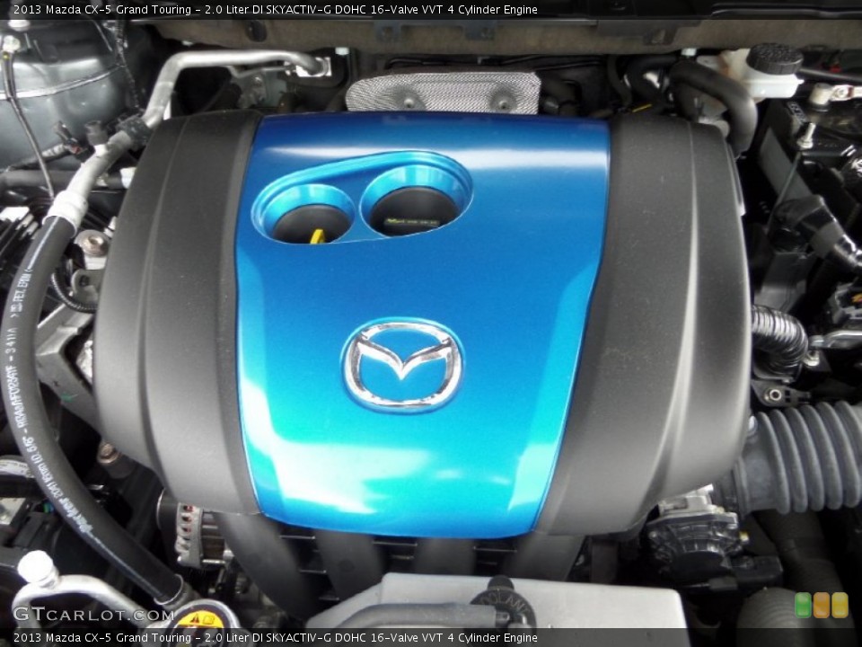 2.0 Liter DI SKYACTIV-G DOHC 16-Valve VVT 4 Cylinder Engine for the 2013 Mazda CX-5 #90796858