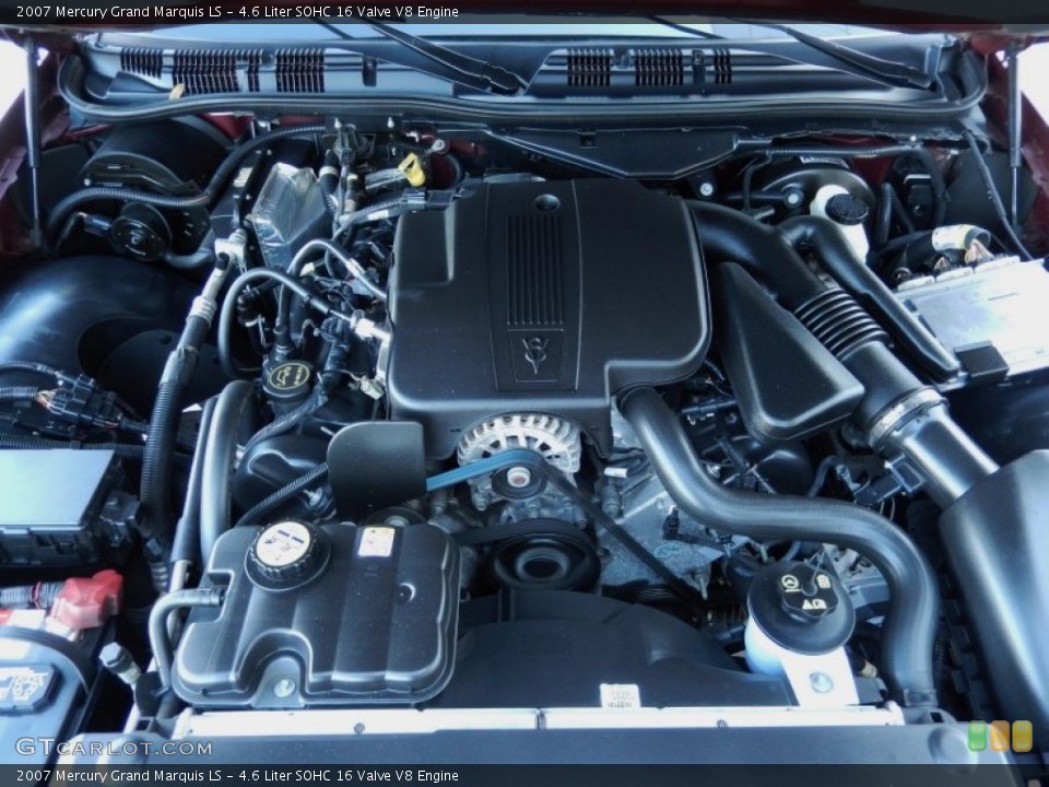 4.6 Liter SOHC 16 Valve V8 Engine for the 2007 Mercury Grand Marquis #90798657