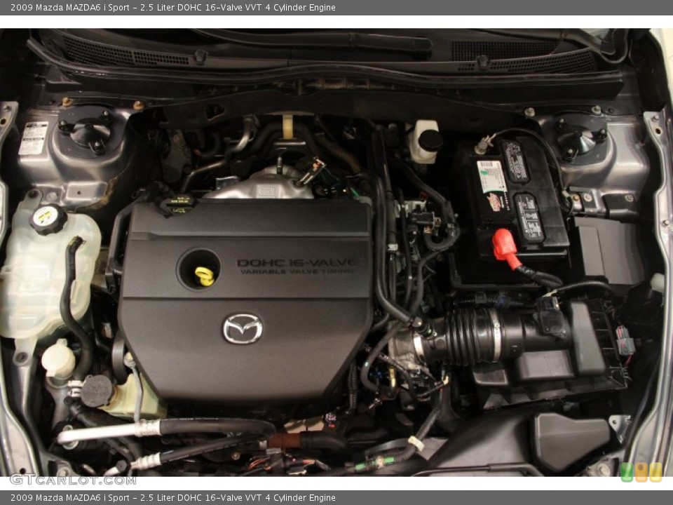 2.5 Liter DOHC 16-Valve VVT 4 Cylinder Engine for the 2009 Mazda MAZDA6 #90799440