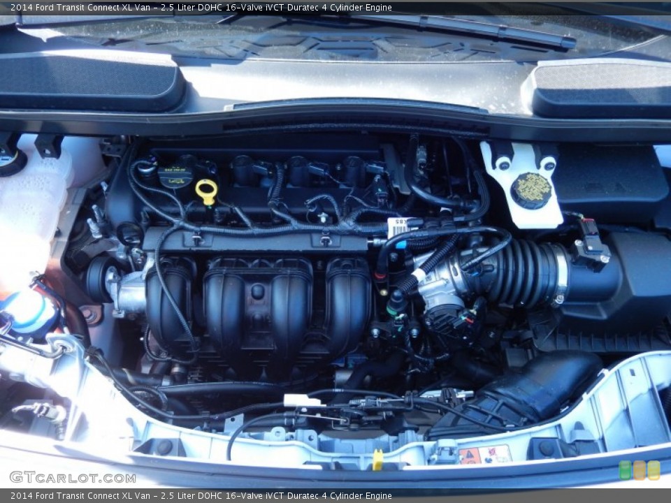 2.5 Liter DOHC 16-Valve iVCT Duratec 4 Cylinder Engine for the 2014 Ford Transit Connect #90799905