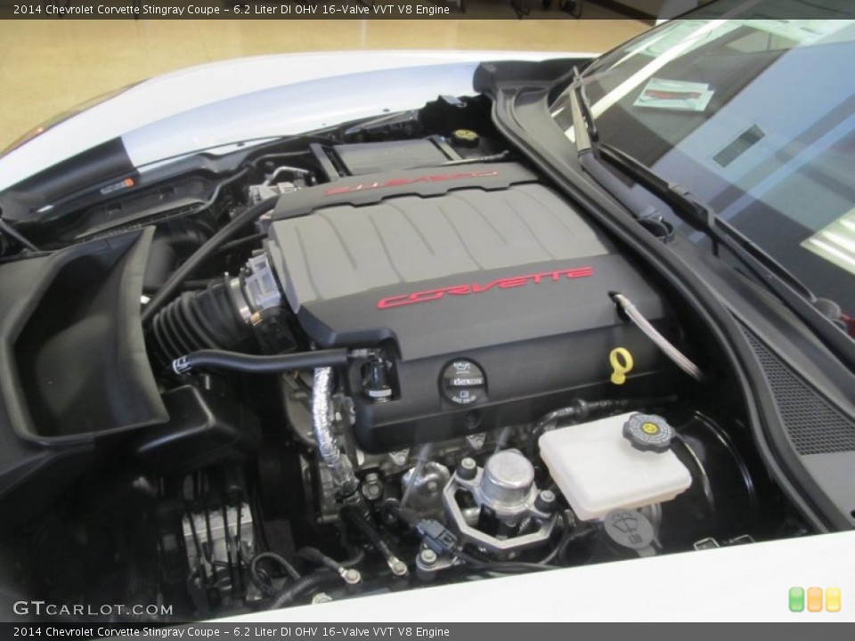 6.2 Liter DI OHV 16-Valve VVT V8 Engine for the 2014 Chevrolet Corvette #90811446