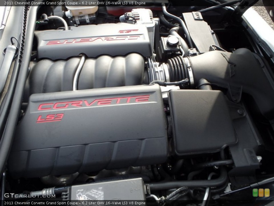 6.2 Liter OHV 16-Valve LS3 V8 Engine for the 2013 Chevrolet Corvette #90829267