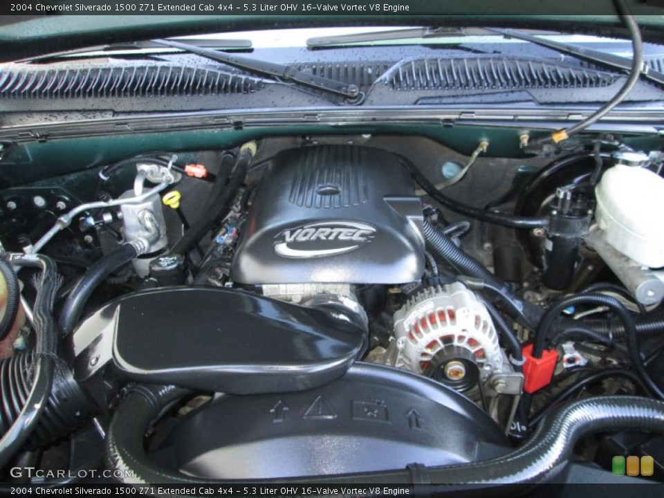 5.3 Liter OHV 16-Valve Vortec V8 Engine for the 2004 Chevrolet Silverado 1500 #90834808