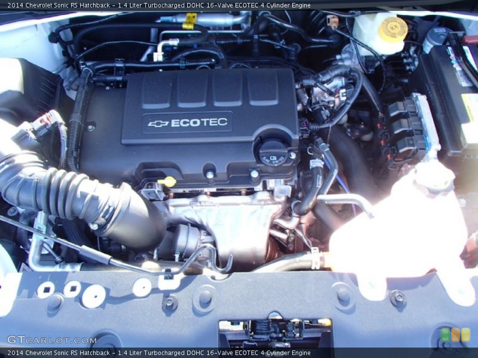 1.4 Liter Turbocharged DOHC 16-Valve ECOTEC 4 Cylinder Engine for the 2014 Chevrolet Sonic #90847597