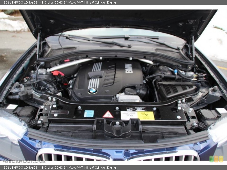 3.0 Liter DOHC 24-Valve VVT Inline 6 Cylinder Engine for the 2011 BMW X3 #90863999