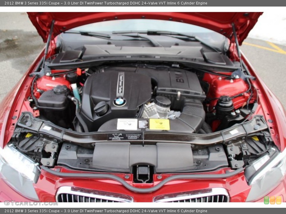 3.0 Liter DI TwinPower Turbocharged DOHC 24-Valve VVT Inline 6 Cylinder Engine for the 2012 BMW 3 Series #90864716