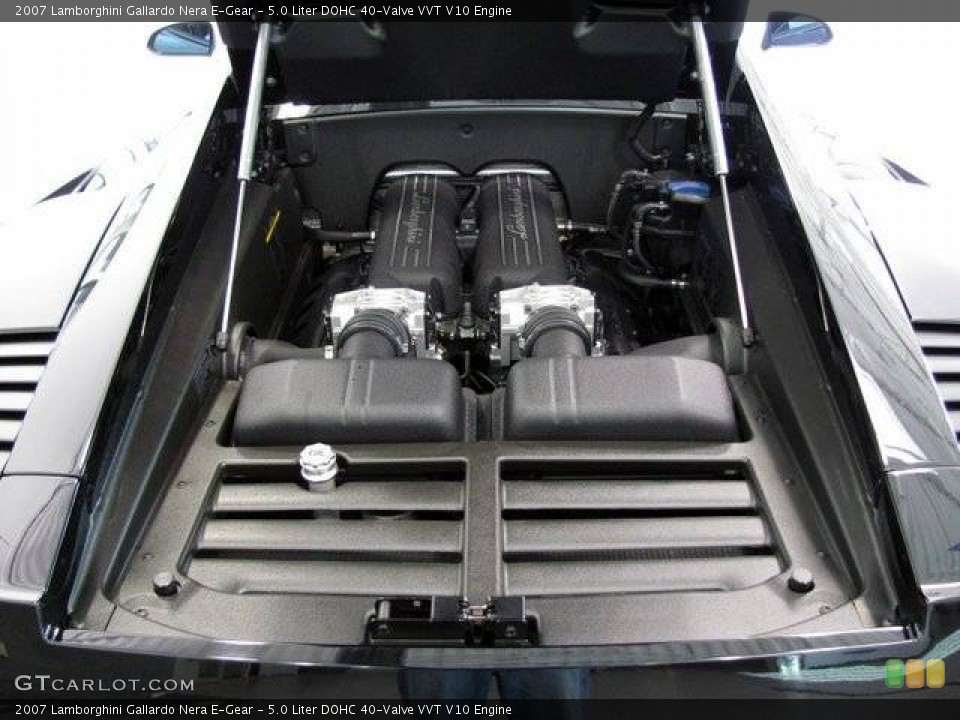 5.0 Liter DOHC 40-Valve VVT V10 Engine for the 2007 Lamborghini Gallardo #908664