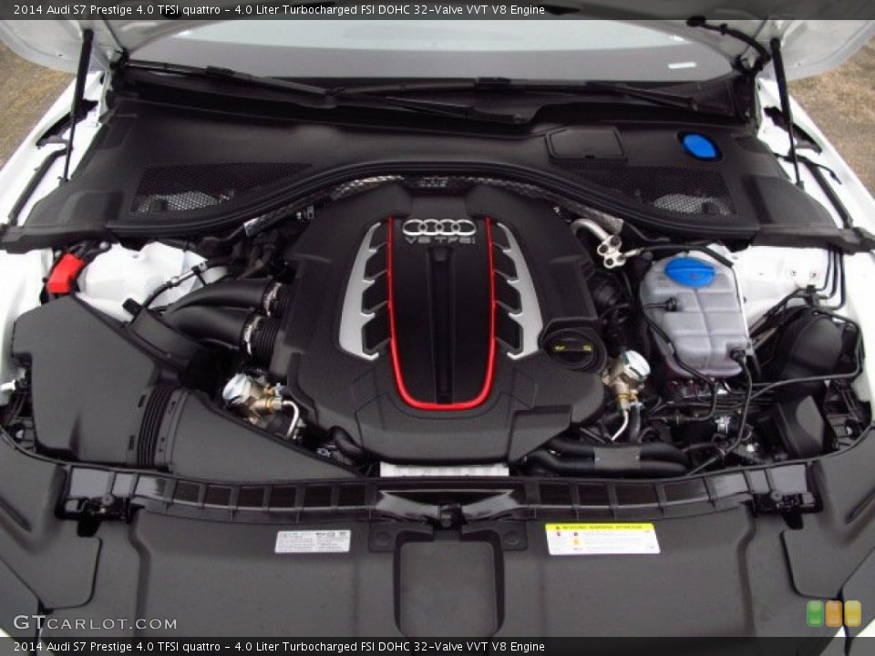 4.0 Liter Turbocharged FSI DOHC 32-Valve VVT V8 Engine for the 2014 Audi S7 #90877520