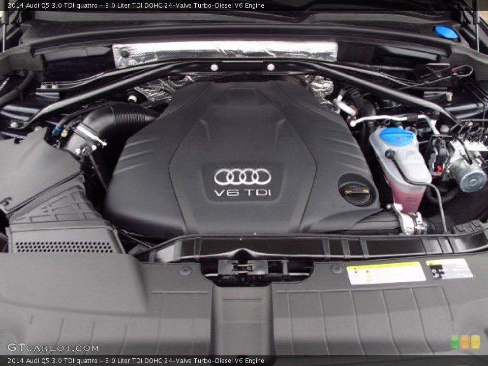 3.0 Liter TDI DOHC 24-Valve Turbo-Diesel V6 Engine for the 2014 Audi Q5 #90880019