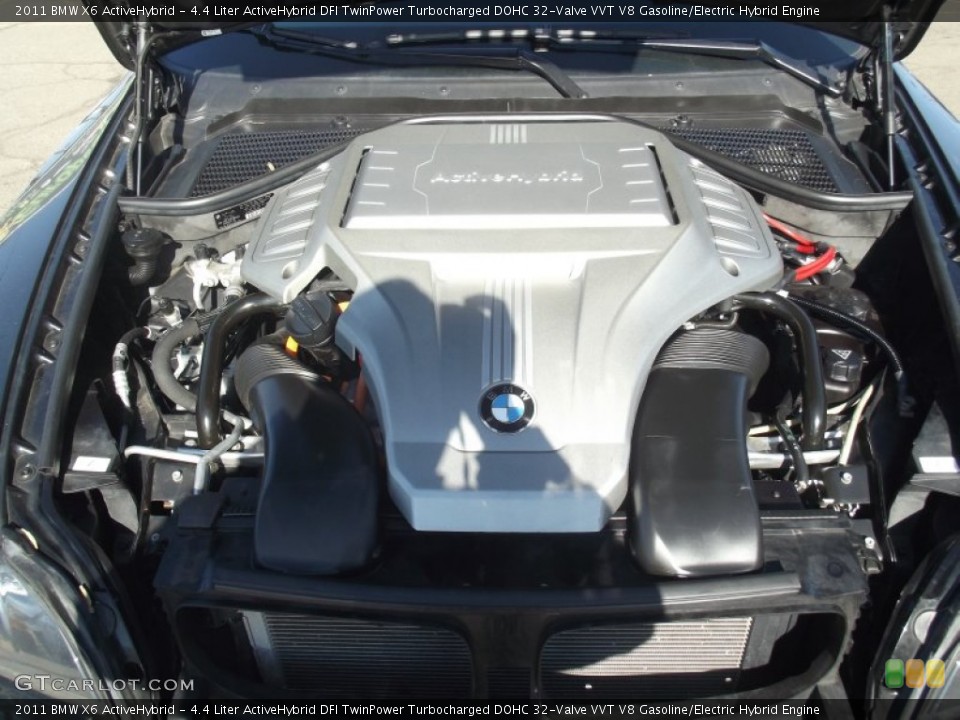 4.4 Liter ActiveHybrid DFI TwinPower Turbocharged DOHC 32-Valve VVT V8 Gasoline/Electric Hybrid Engine for the 2011 BMW X6 #90906799
