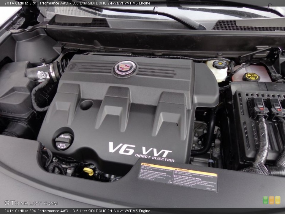 3.6 Liter SIDI DOHC 24-Valve VVT V6 Engine for the 2014 Cadillac SRX #90913885