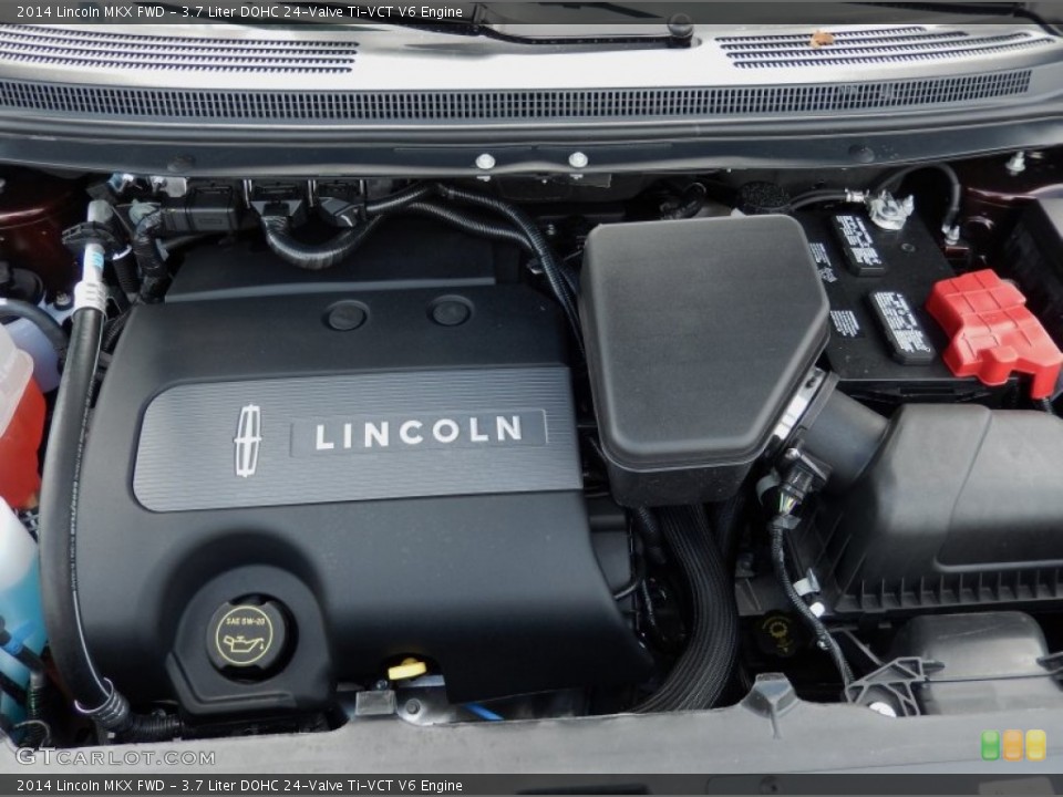 3.7 Liter DOHC 24-Valve Ti-VCT V6 Engine for the 2014 Lincoln MKX #90932769