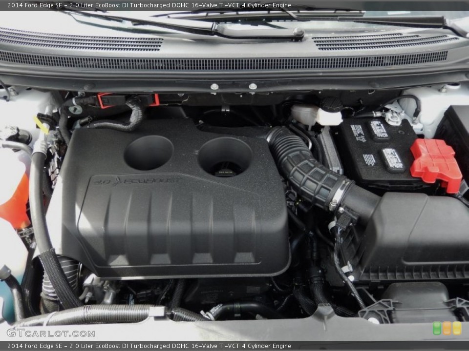 2.0 Liter EcoBoost DI Turbocharged DOHC 16-Valve Ti-VCT 4 Cylinder 2014 Ford Edge Engine