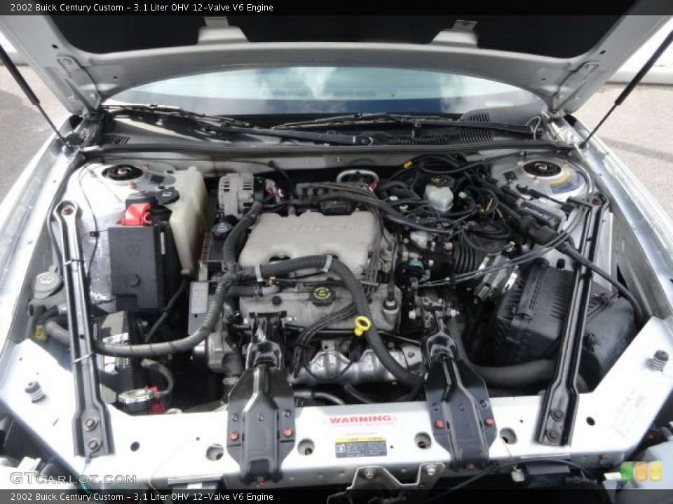 3.1 Liter OHV 12-Valve V6 2002 Buick Century Engine