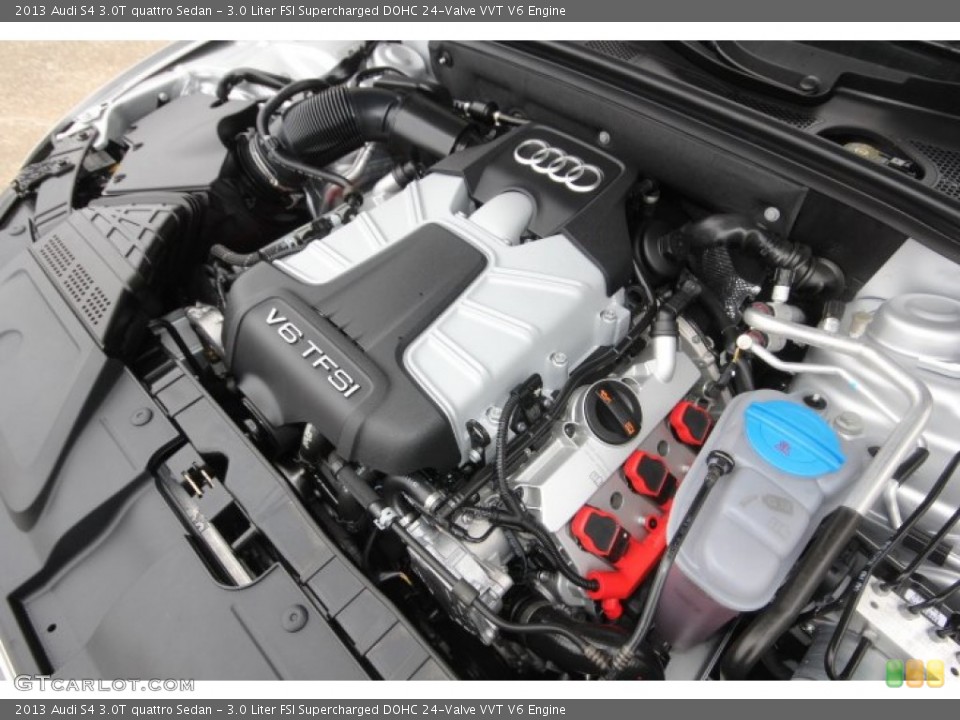 3.0 Liter FSI Supercharged DOHC 24-Valve VVT V6 Engine for the 2013 Audi S4 #90941120