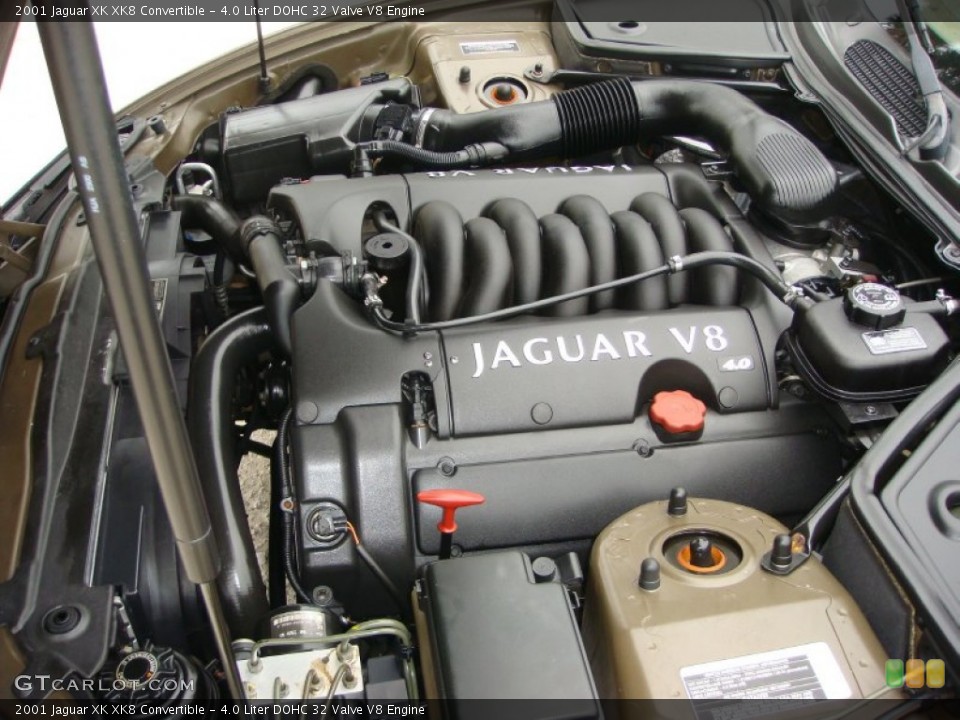 4.0 Liter DOHC 32 Valve V8 Engine for the 2001 Jaguar XK #90943347