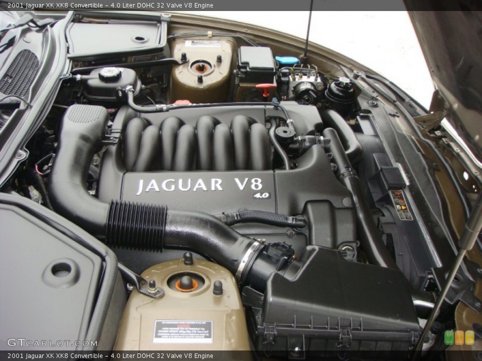 4.0 Liter DOHC 32 Valve V8 Engine for the 2001 Jaguar XK #90943376