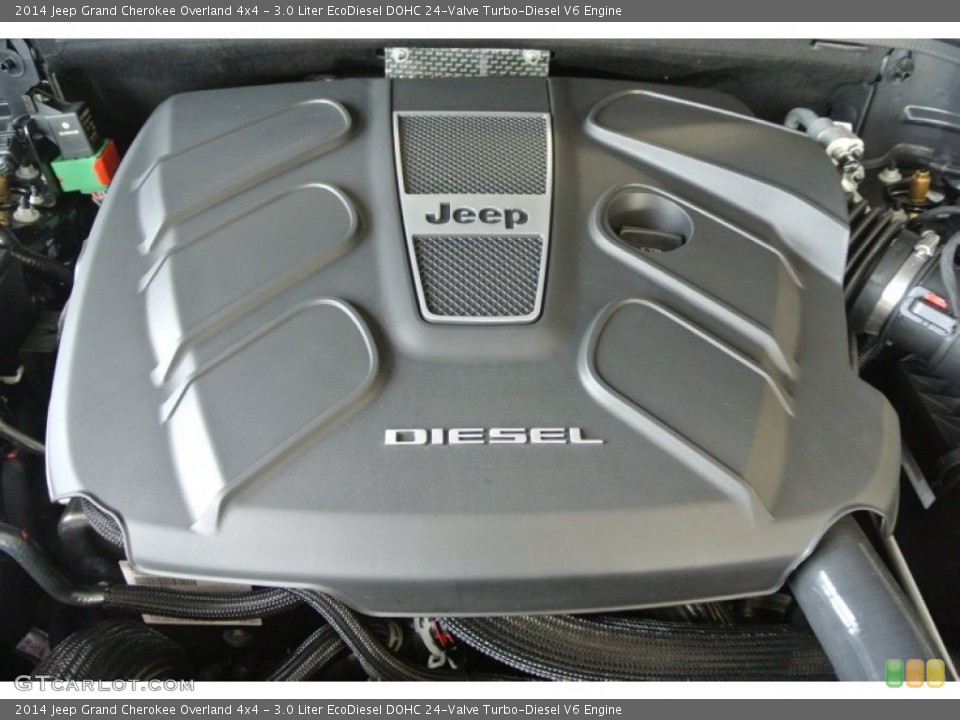 3.0 Liter EcoDiesel DOHC 24-Valve Turbo-Diesel V6 Engine for the 2014 Jeep Grand Cherokee #90949634