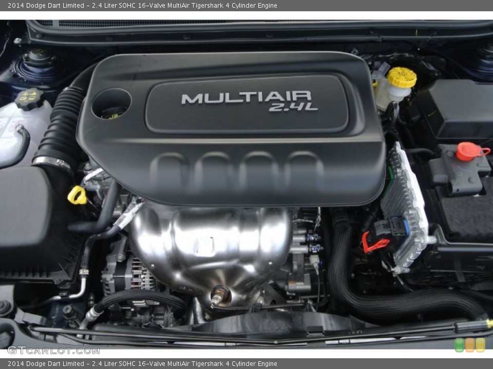 2.4 Liter SOHC 16-Valve MultiAir Tigershark 4 Cylinder Engine for the 2014 Dodge Dart #90949970