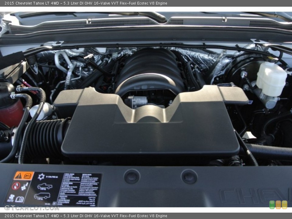 5.3 Liter DI OHV 16-Valve VVT Flex-Fuel Ecotec V8 Engine for the 2015 Chevrolet Tahoe #90952313