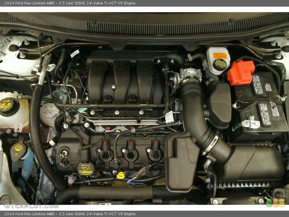3.5 Liter DOHC 24-Valve Ti-VCT V6 Engine for the 2014 Ford Flex #90958685