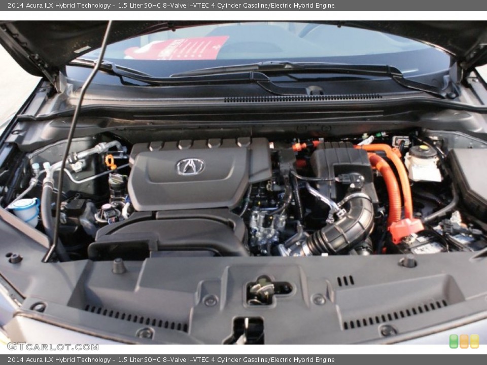 1.5 Liter SOHC 8-Valve i-VTEC 4 Cylinder Gasoline/Electric Hybrid Engine for the 2014 Acura ILX #90965800