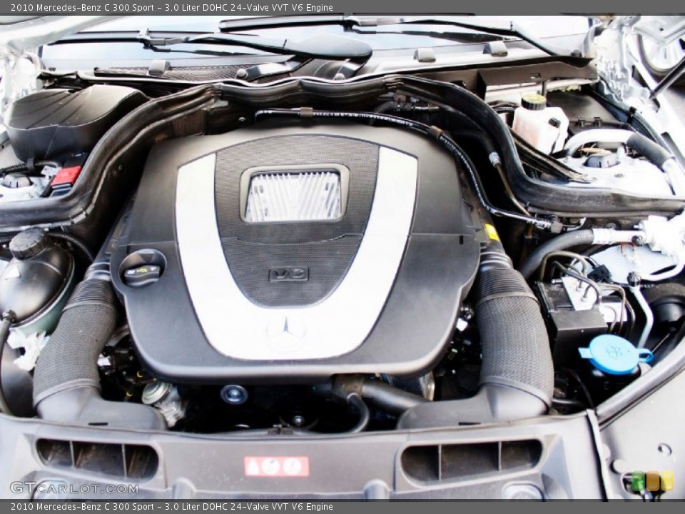 3.0 Liter DOHC 24-Valve VVT V6 Engine for the 2010 Mercedes-Benz C #90973042