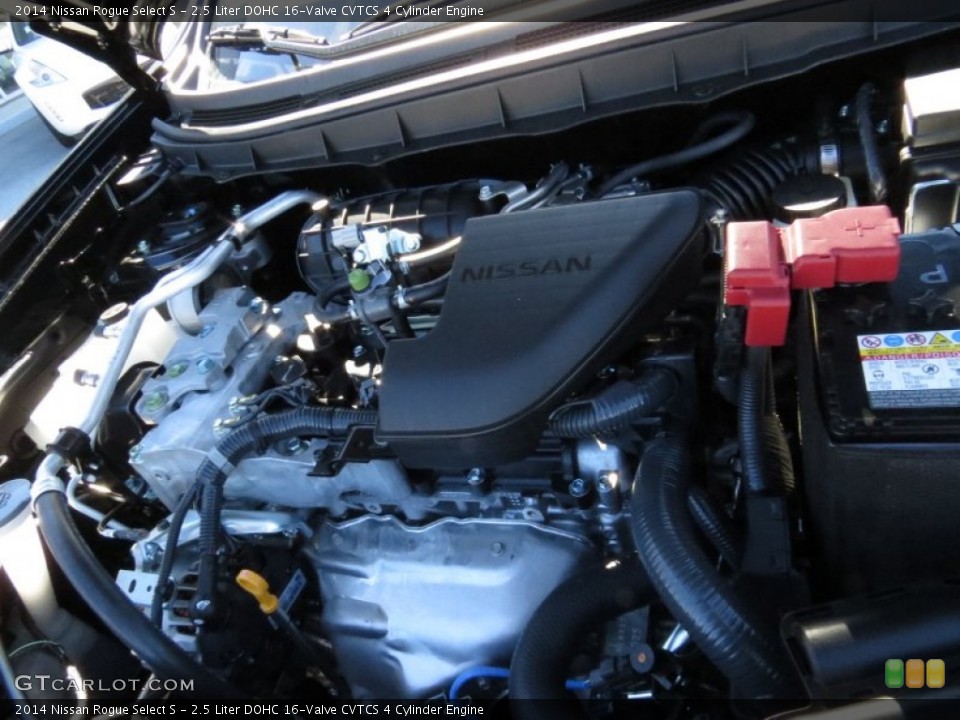 2.5 Liter DOHC 16-Valve CVTCS 4 Cylinder Engine for the 2014 Nissan Rogue Select #90988026