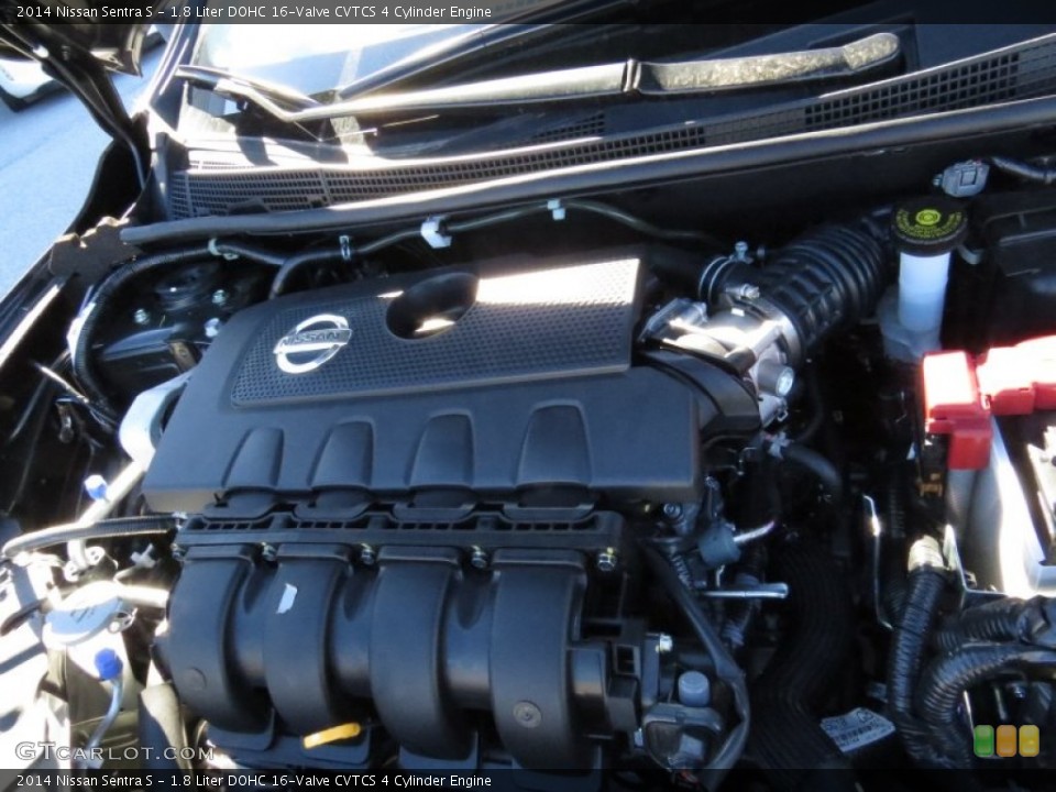 1.8 Liter DOHC 16-Valve CVTCS 4 Cylinder 2014 Nissan Sentra Engine