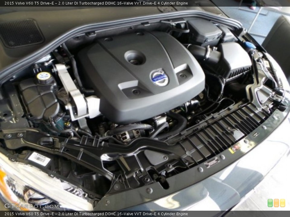 2.0 Liter DI Turbocharged DOHC 16-Valve VVT Drive-E 4 Cylinder Engine for the 2015 Volvo V60 #91002930