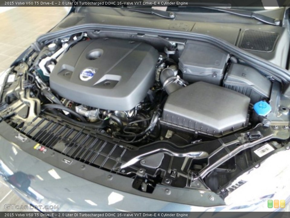 2.0 Liter DI Turbocharged DOHC 16-Valve VVT Drive-E 4 Cylinder Engine for the 2015 Volvo V60 #91002933